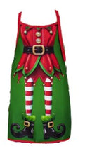 Load image into Gallery viewer, Christmas Novelty Aprons #3 – Elf Designs
