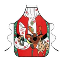Load image into Gallery viewer, Christmas Novelty Aprons #4 – Santa &amp; Mrs Claus Designs
