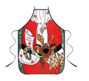 Christmas Novelty Aprons #4 – Santa & Mrs Claus Designs