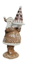 Load image into Gallery viewer, Cupcake Santa and Mrs Claus Ornaments
