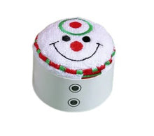 Load image into Gallery viewer, Christmas Towel Ornaments – Microfiber Cake-Shaped Hanging Decorations
