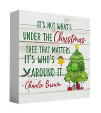 Load image into Gallery viewer, Christmas Spirit Quote Blocks - 3 Different variety
