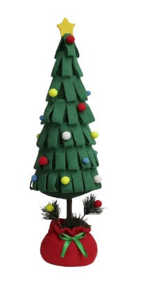 Felt Christmas Tree Ornament – 48 cm High x 13 cm Wide