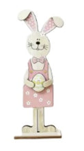 Load image into Gallery viewer, Freestanding Easter Bunny Wooden Ornaments
