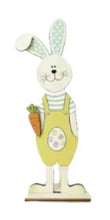 Load image into Gallery viewer, Freestanding Easter Bunny Wooden Ornaments
