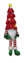 Load image into Gallery viewer, Siting Christmas Gnome with Felt Tree Hat
