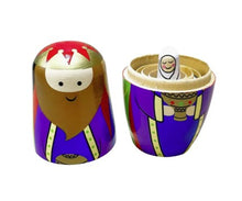 Load image into Gallery viewer, Wooden Nesting Dolls – Set of 5 ~ Nativity
