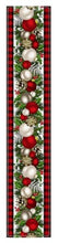 Load image into Gallery viewer, Table Runner and 4 Placemat Set - Red and Black Plaid
