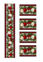 Load image into Gallery viewer, Table Runner and 4 Placemat Set - Red and Black Plaid
