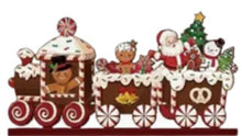 Load image into Gallery viewer, Festive Wooden Christmas Decorations #4
