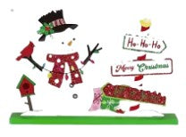 Load image into Gallery viewer, Festive Wooden Christmas Decorations #5
