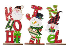 Load image into Gallery viewer, Festive Wooden Christmas Decorations #6
