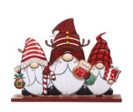 Festive Wooden Christmas Decorations #8