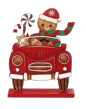 Load image into Gallery viewer, Festive Wooden Christmas Decorations #9
