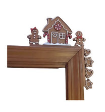 Load image into Gallery viewer, Christmas Wooden Corner Door Frame Ornament
