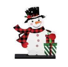 Load image into Gallery viewer, Festive Wooden Christmas Decorations #2
