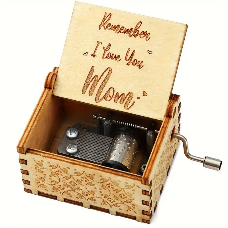 Wooden Music Box - Remember 