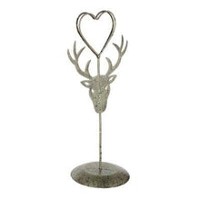 Load image into Gallery viewer, Reindeer Name Card Holder (18 cm High)
