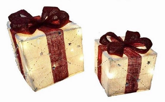 LED Light Glitter Gift Box Set #1