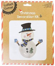 Christmas Decoration Kit - Snowman