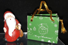 Load image into Gallery viewer, Mini Santa in &quot;Merry Christmas&quot; Bags
