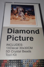 Load image into Gallery viewer, 5D Diamond Art ~ Horses #1 (30 x 30 cm)

