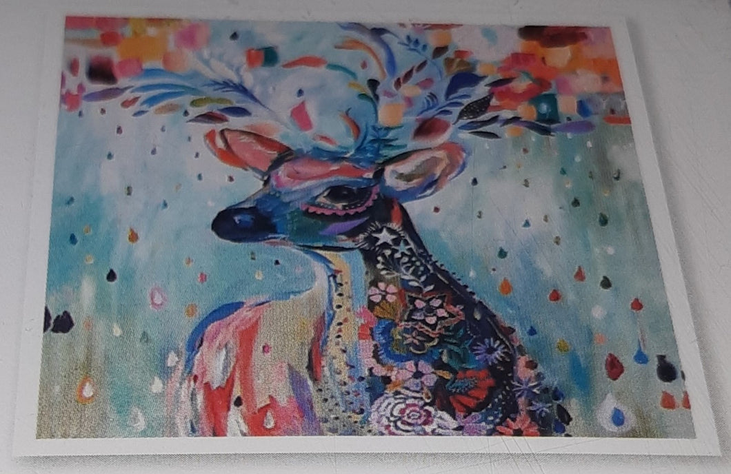 5D Diamond Art ~ Deer #1 (30 x 30 cm)
