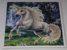 Load image into Gallery viewer, 5D Diamond Art ~ Unicorn #4 (30 x 30 cm)
