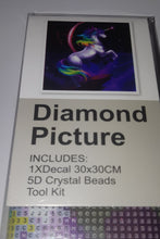 Load image into Gallery viewer, 5D Diamond Art ~ Unicorn #5 (30 x 30 cm)
