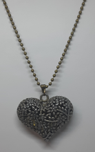 Load image into Gallery viewer, Hollow out Heart Necklace Flower Necklace
