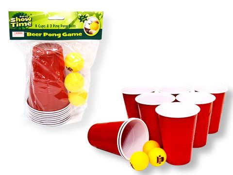 Beer Pong Drinking Game Set Kit
